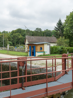 Vue de la maison éclusière. © Région Bourgogne-Franche-Comté, Inventaire du patrimoine