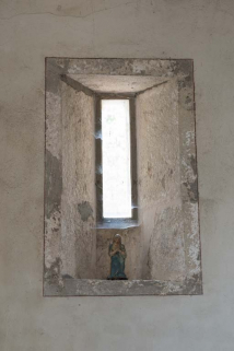 Détail d'une baie du mur sud. © Région Bourgogne-Franche-Comté, Inventaire du patrimoine