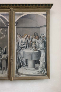 Revers du volet droit : vue d'ensemble. © Région Bourgogne-Franche-Comté, Inventaire du patrimoine