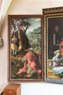 Volet gauche : vue d'ensemble. © Région Bourgogne-Franche-Comté, Inventaire du patrimoine