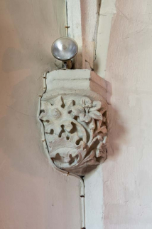 Chapelle nord : culot sud-est. © Région Bourgogne-Franche-Comté, Inventaire du patrimoine