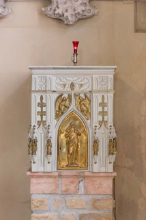 Vue d'ensemble du tabernacle. © Région Bourgogne-Franche-Comté, Inventaire du patrimoine