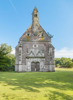 Façade de la chapelle. © Région Bourgogne-Franche-Comté, Inventaire du patrimoine