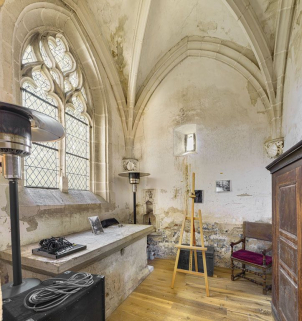 Chapelle droite, ancienne chapelle seigneuriale de la chapelle de Pagny. © Région Bourgogne-Franche-Comté, Inventaire du patrimoine