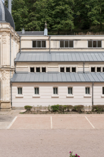 Aile sud, élévation ouest. © Région Bourgogne-Franche-Comté, Inventaire du patrimoine Aile sud, élévation ouest. © Région Bourgogne-Franche-Comté, Inventaire du patrimoine