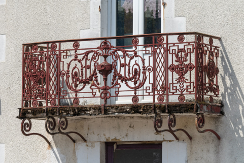 balcon © Région Bourgogne-Franche-Comté, Inventaire du patrimoine