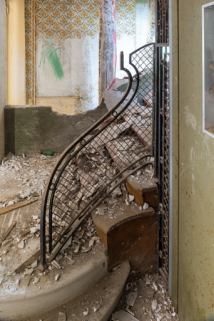 escalier © Région Bourgogne-Franche-Comté, Inventaire du patrimoine