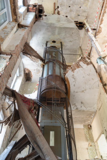 ascenseur © Région Bourgogne-Franche-Comté, Inventaire du patrimoine