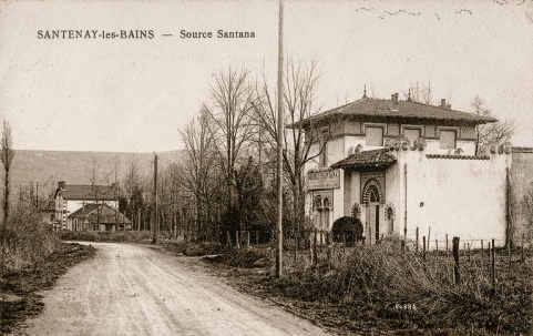 Vue ancienne, depuis le nord-ouest. © Région Bourgogne-Franche-Comté, Inventaire du patrimoine Vue ancienne, depuis le nord-ouest. © Région Bourgogne-Franche-Comté, Inventaire du patrimoine
