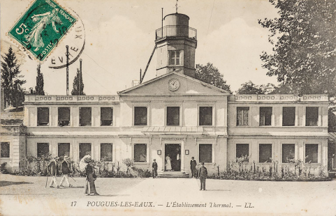 établissement thermal © Région Bourgogne-Franche-Comté, Inventaire du patrimoine  établissement thermal © Région Bourgogne-Franche-Comté, Inventaire du patrimoine