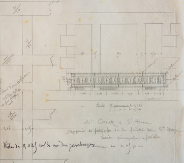 décor d'architecture © Région Bourgogne-Franche-Comté, Inventaire du patrimoine