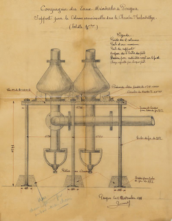 usine de mise en bouteilles des eaux minérales © Région Bourgogne-Franche-Comté, Inventaire du patrimoine usine de mise en bouteilles des eaux minérales © Région Bourgogne-Franche-Comté, Inventaire du patrimoine