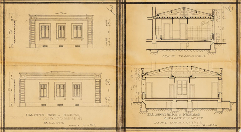 établissement thermal © Région Bourgogne-Franche-Comté, Inventaire du patrimoine  établissement thermal © Région Bourgogne-Franche-Comté, Inventaire du patrimoine