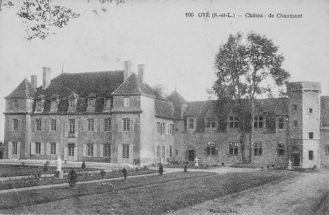 château © Archives départementales de Saône-et-Loire
