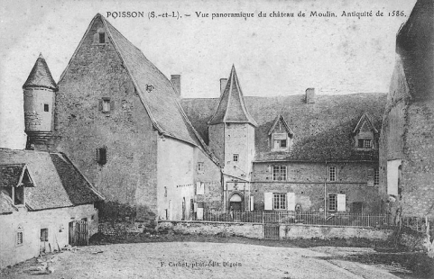 château © Archives départementales de Saône-et-Loire