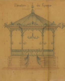 kiosque © Région Bourgogne-Franche-Comté, Inventaire du patrimoine