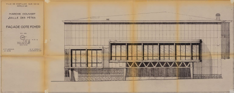 salle des fêtes © Région Bourgogne-Franche-Comté, Inventaire du patrimoine