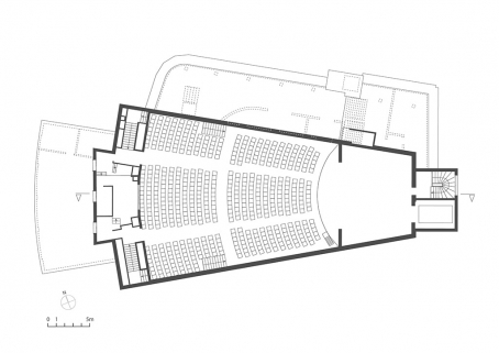 salle des fêtes © Région Bourgogne-Franche-Comté, Inventaire du patrimoine