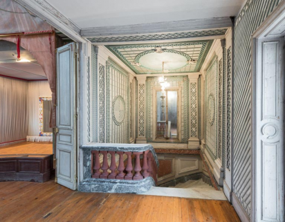  escalier © Région Bourgogne-Franche-Comté, Inventaire du patrimoine