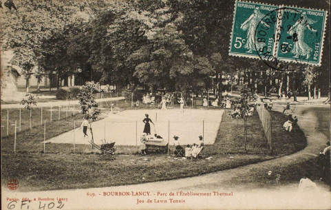  tennis © Archives départementales de Saône-et-Loire