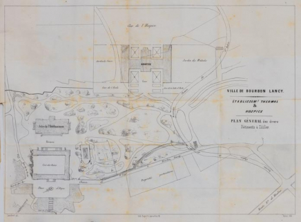 établissement thermal © Région Bourgogne-Franche-Comté, Inventaire du patrimoine  établissement thermal © Région Bourgogne-Franche-Comté, Inventaire du patrimoine