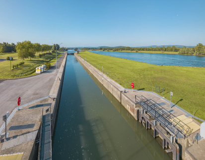 site d'écluse © Région Bourgogne-Franche-Comté, Inventaire du patrimoine
