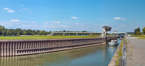 site d'écluse © Région Bourgogne-Franche-Comté, Inventaire du patrimoine