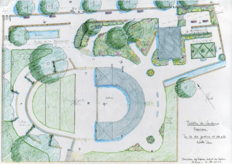  théâtre de verdure © Région Bourgogne-Franche-Comté, Inventaire du patrimoine