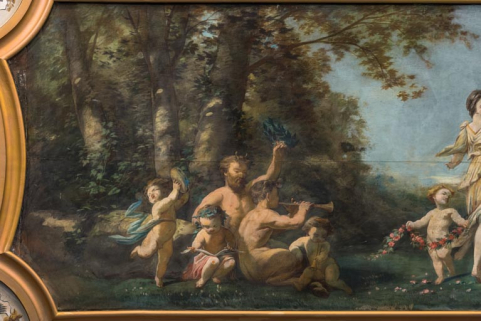 théâtre peinture monumentale © Région Bourgogne-Franche-Comté, Inventaire du patrimoine  théâtre peinture monumentale © Région Bourgogne-Franche-Comté, Inventaire du patrimoine