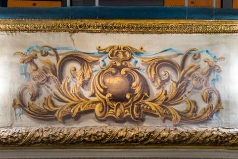  théâtre peinture monumentale © Région Bourgogne-Franche-Comté, Inventaire du patrimoine