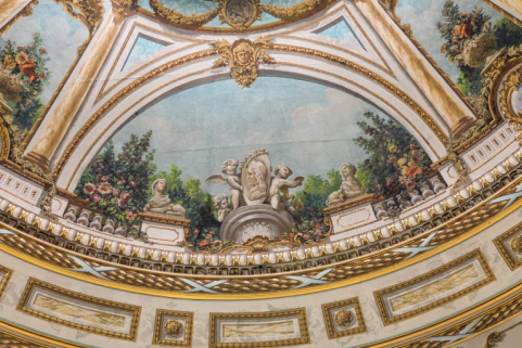 théâtre peinture monumentale © Région Bourgogne-Franche-Comté, Inventaire du patrimoine  théâtre peinture monumentale © Région Bourgogne-Franche-Comté, Inventaire du patrimoine