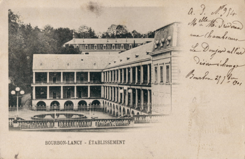 établissement thermal © Région Bourgogne-Franche-Comté, Inventaire du patrimoine  établissement thermal © Région Bourgogne-Franche-Comté, Inventaire du patrimoine