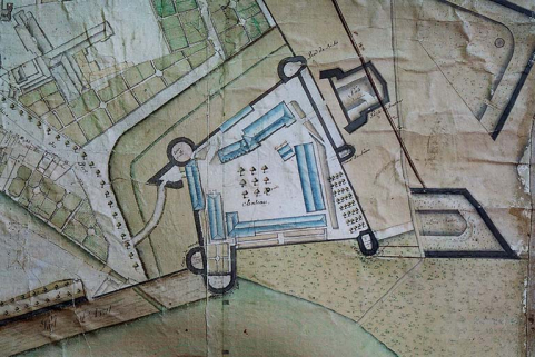  édifice fortifié château citadelle © Musée Bonaparte, Auxonne