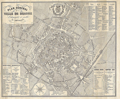 fortification d'agglomération © Archives municipales, Beaune  fortification d'agglomération © Archives municipales, Beaune