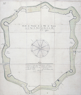 fortification d'agglomération © Archives municipales, Beaune  fortification d'agglomération © Archives municipales, Beaune