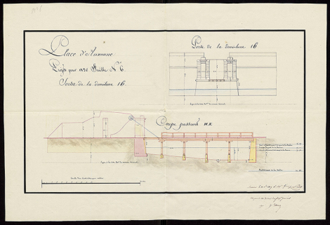 fortification d'agglomération bastion demi-lune © Service historique de la Défense  fortification d'agglomération bastion demi-lune © Service historique de la Défense