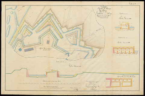  fortification d'agglomération bastion © Service historique de la Défense