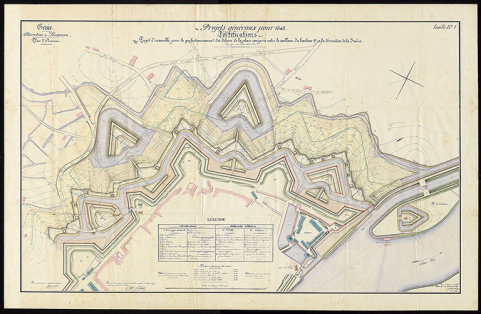 fortification d'agglomération © Service historique de la Défense  fortification d'agglomération © Service historique de la Défense