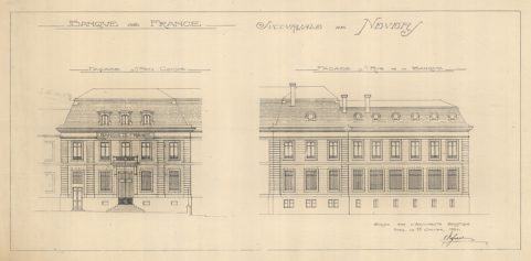  banque de France © Archives historiques de la Banque de France, Paris
