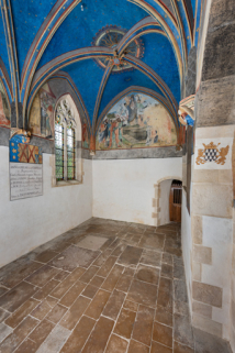  chapelle peinture monumentale décor d'architecture © Région Bourgogne-Franche-Comté, Inventaire du patrimoine