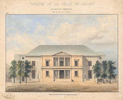  halle théâtre © Région Bourgogne-Franche-Comté, Inventaire du patrimoine