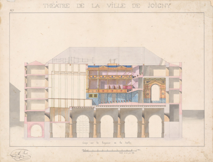  halle théâtre © Région Bourgogne-Franche-Comté, Inventaire du patrimoine