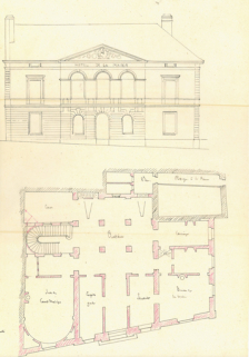 hôtel de ville théâtre © Région Bourgogne-Franche-Comté, Inventaire du patrimoine  hôtel de ville théâtre © Région Bourgogne-Franche-Comté, Inventaire du patrimoine