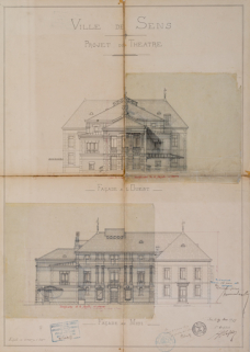 théâtre © Région Bourgogne-Franche-Comté, Inventaire du patrimoine  théâtre © Région Bourgogne-Franche-Comté, Inventaire du patrimoine