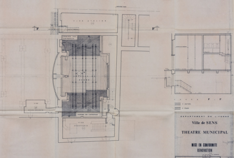 théâtre © Région Bourgogne-Franche-Comté, Inventaire du patrimoine  théâtre © Région Bourgogne-Franche-Comté, Inventaire du patrimoine