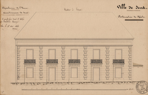 théâtre © Région Bourgogne-Franche-Comté, Inventaire du patrimoine  théâtre © Région Bourgogne-Franche-Comté, Inventaire du patrimoine