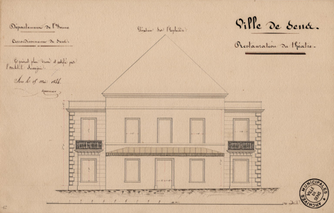 théâtre © Région Bourgogne-Franche-Comté, Inventaire du patrimoine  théâtre © Région Bourgogne-Franche-Comté, Inventaire du patrimoine