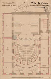 théâtre © Région Bourgogne-Franche-Comté, Inventaire du patrimoine  théâtre © Région Bourgogne-Franche-Comté, Inventaire du patrimoine