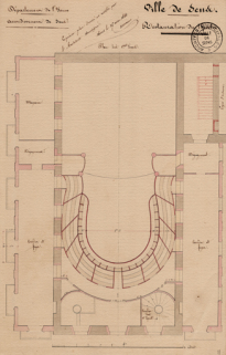 théâtre © Région Bourgogne-Franche-Comté, Inventaire du patrimoine  théâtre © Région Bourgogne-Franche-Comté, Inventaire du patrimoine
