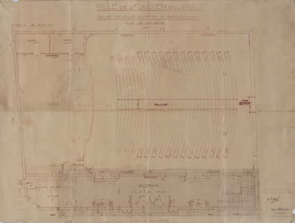 salle des fêtes bains douches cinéma © Région Bourgogne-Franche-Comté, Inventaire du patrimoine  salle des fêtes bains douches cinéma © Région Bourgogne-Franche-Comté, Inventaire du patrimoine